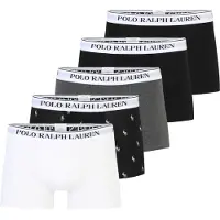 Ralph Lauren Boxers 'CLSSIC' gris clair / noir / blanc