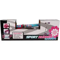 Mepal Kids Globe Aluscooter Roller City Roller rosa mit Blumen klappbar