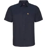Fjällräven Ovik Travel Short Sleeve Shirt Bleu S Homme