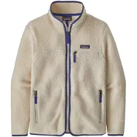 Patagonia - Veste polaire en Polartec&reg; - W's Retro Pile Jkt Natural pour Femme - Taille XS - Beige