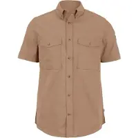Fjällräven Övik Air Strecht Short Sleeve Shirt Marron S Homme