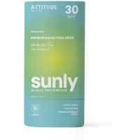ATTITUDE Sunly Bâton Solaire Minéral FPS 30 sans Odeur | 60 g