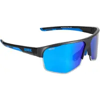 Uvex Axos Set Sunglasses Clair Mirror Blue/CAT3+Clear/CAT0