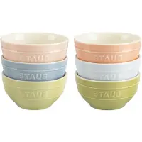 Staub Set de 6 Bols Céramique 12 cm Macaron