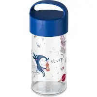 Koziol BUDDY SNACK 0,5 SPACE, Lunch box, Bleu