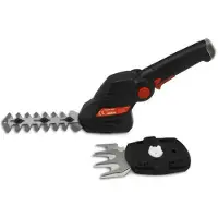 Elem Technic Cisaille à gazon/taille-haie sans fil 2 en 1 3,6 V