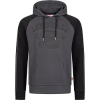 Lonsdale Sweat-shirt 'LINNFOOTS' anthracite / gris foncé / noir