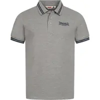 Lonsdale Polo homme coupe régulière MARKHAM Marl Gris/Marine L