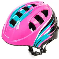 Meteor casque de protection, casque enfant, casque vélo, patins à roulettes, MA-2 casque enfant vélo casque, taille M 52-56 cm Orbit rose