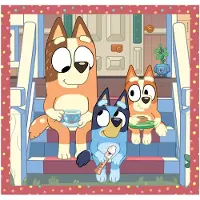 Clementoni Puzzle SuperKolor Bluey 3x48 25308