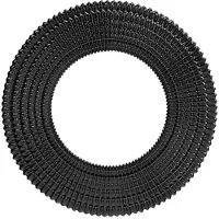 Cellfast Tuyau d'aspiration et de refoulement pour pompes, 19 mm x 25 m, noir, Basse-Flex