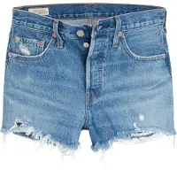 Levi's Jean '501 Original Short' bleu denim