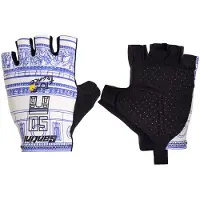 Santini Tdf Arrivée Arc De Triomphe 2025 Short Gloves Violet M