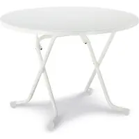 Best-Freizeitmöbel Dublin - Table pliante ronde Ø 100 cm, lot de 4