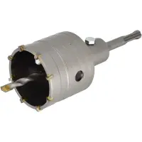 AWTOOLS Couronne pour béton FI = 80 mm Poignée SDS Plus (80 millimètres)