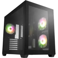 FSP Fortron POC0000173 Geh Midi CMT380 B ATX/M-ATX/M-ITX/ARGB o.N. Black retail