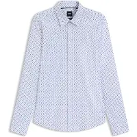 BOSS Roan Kent 233 50545270 Long Sleeve Shirt Bleu M Homme