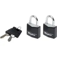 Master Lock Coffre-Fort Master Lock avec Clé - 2 Unités