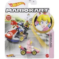 Hot Wheels Kart standard Mario Kart Cat Peach [rose]