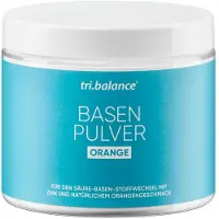 Tri.balance base products; Jürgen Schrecker poudre basique orange | 300 g | avec du zinc et des minéraux basiques
