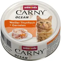 Animonda Carny Ocean thon blanc et crevettes 12x80g
