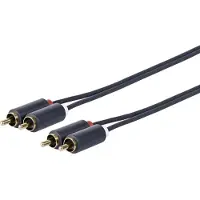 VivoLink 2 X RCA - 2 X RCA M-M 1.5 M (1.50 m, Câbles Cinch)