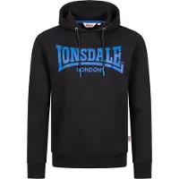 Lonsdale Sweat-shirt 'Chatsworth' azur / noir