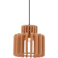 QAZQA Suspension Rétro Orange - Felt