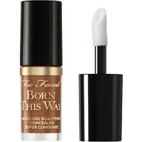 Too Faced Born This Way Super Coverage Multi-Use Concealer Travel Size correcteur longue tenue haute couvrance teinte Chestnut 2 ml