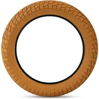 Sun baby Pneu de vélo pour enfants 54-203, 12x1/2x2 Kids Bike Tire, mélange de caoutchouc de haute qualité (12 pouces, beige foncé)
