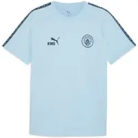 Puma Manchester City Fc King Anthem 25/26 Short Sleeve T-shirt Bleu 2XL Homme