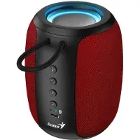 Genius Haut-parleur portable , 5W, Bluetooth, Rouge/Noir