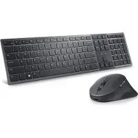 Dell Km900 Premier Collaboration Wireless Keyboard And Mouse Argenté
