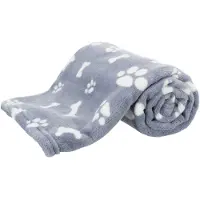 Trixie Couverture Kenny pour chien - L 100 x l 75 cm, bleu