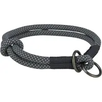 Trixie Soft Rope Dog Collar Gris 50 cm