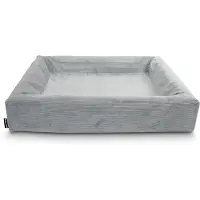 Bia Bed Rib Cover Dog Basket Grey