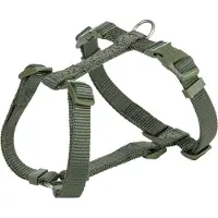 Trixie Hondentuig Premium H-Tuig Olijfgroen - 42-60X1,5 Cm (Chien, Général)