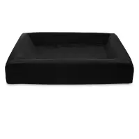 Bia Bed Royal Velvet Cover Dog Basket Black