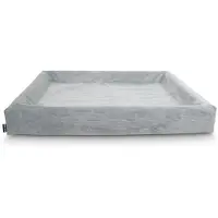Bia Bed Rib Cover Dog Basket Grey