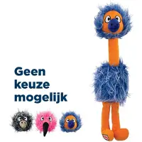 Kong Comfort Jumbo Birds Plush Multicolore XL