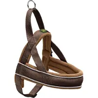 Hunter Harnais Hunter Norweger Racing Nylon Brown / Cognac