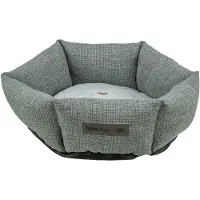 Trixie Lit Viviana, ø 50 cm, bleu-gris