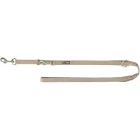 Trixie Hondenriem Premium Verstelbaar Zand Taupe - 200X2 Cm (L, M, Chien)