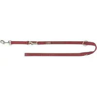 Trixie Hondenriem Premium Verstelbaar Sangria Rood - 200X2,5 Cm (Chien, Général)