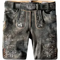 Stockerpoint : Pantalon en cuir traditionnel Bastian