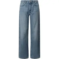 Pepe Jeans pour femme. PL204902ID6 Jeans Loose St Lw Nicky blue (26/30), Bleu, Casuel, Coton, Denim, Durable