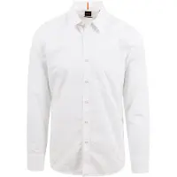 BOSS Relegant 6 10247350 Long Sleeve Shirt Blanc 44 Homme