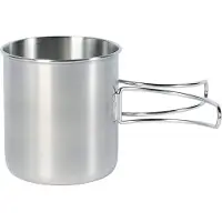 Tatonka Handle Mug 600, 4073-000 Stainless, mug de voyage