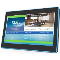 ALLNET Salle de réunion RGB LED Tablet 13 pouces RK3399 Android 10 et NFC/RFID noir
