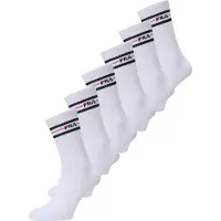 FILA Chaussettes rouge / noir / blanc